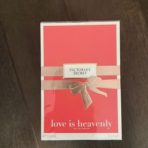 New in sealed box Victoria’s Secret love is heavenly perfume.